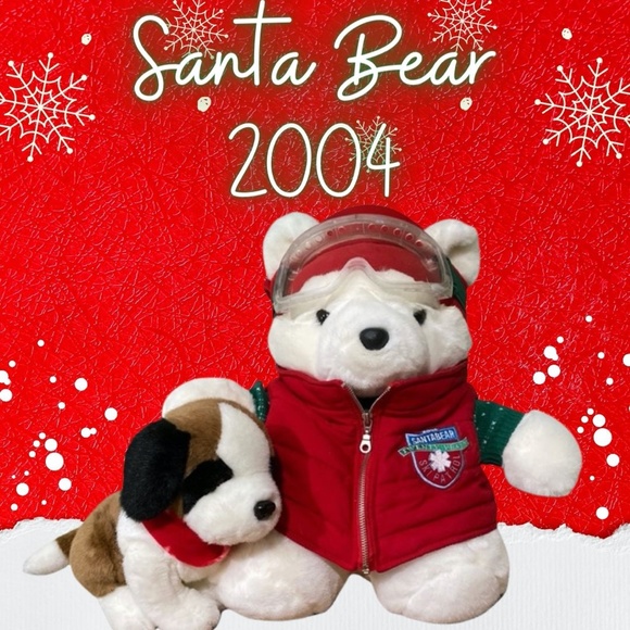 2004 santa bear